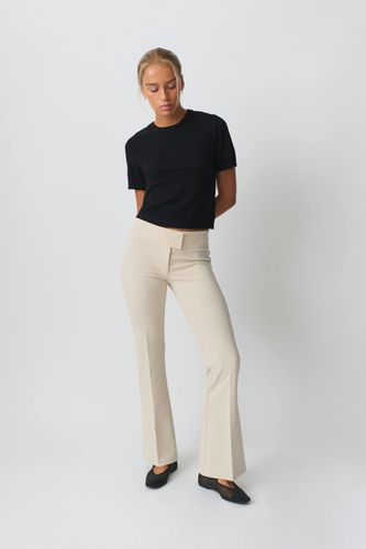 Jersey tailored trousers - Gina Tricot - Modalova