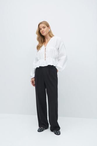 Tailored wide trousers - Gina Tricot - Modalova