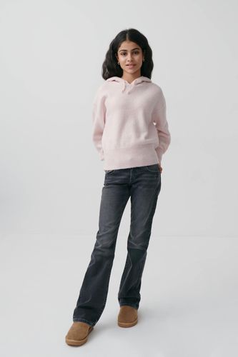 Y soft knitted hoodie - Gina Tricot - Modalova