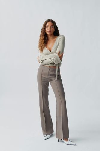 Mid waist bootcut trousers - Gina Tricot - Modalova