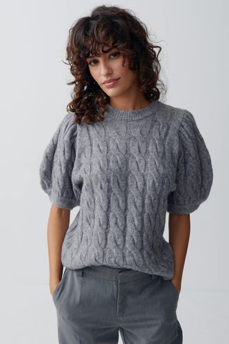 Knitted cable top - Gina Tricot - Modalova