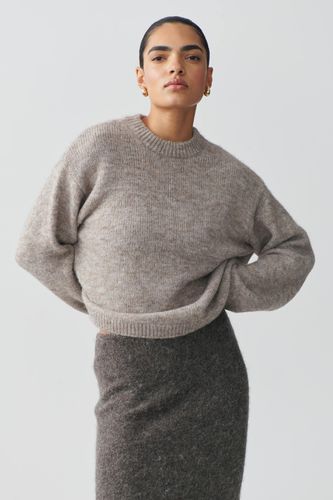 Boxy knitted sweater - Gina Tricot - Modalova