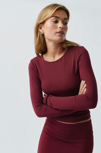 Soft touch crew neck top - Gina Tricot - Modalova