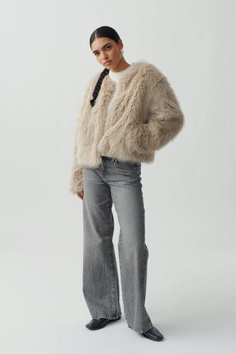 Faux fur jacket - Gina Tricot - Modalova