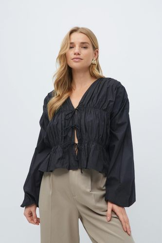 Tie blouse - Gina Tricot - Modalova