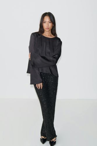 Satin blouse - Gina Tricot - Modalova