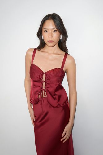 Satin singlet - Gina Tricot - Modalova