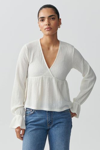 Textured top - Gina Tricot - Modalova