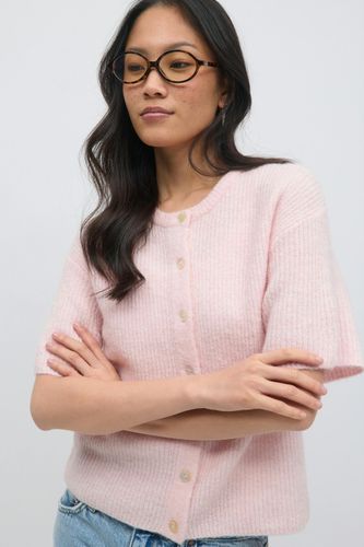 Short sleeve knitted cardigan - Gina Tricot - Modalova
