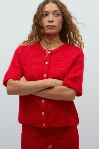 Short sleeve knitted cardigan - Gina Tricot - Modalova