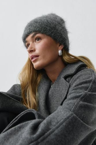 Premium alpaca beanie - Gina Tricot - Modalova