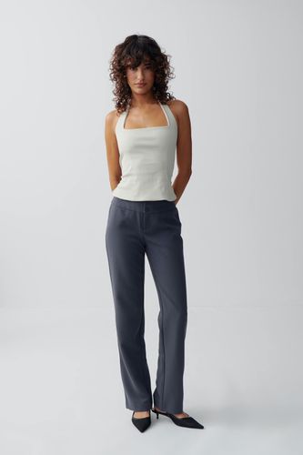 Low straight trousers - Gina Tricot - Modalova