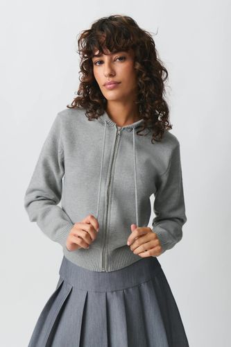 Knitted hoodie - Gina Tricot - Modalova