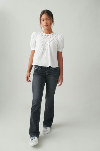 Chunky low flare jeans - Gina Tricot - Modalova