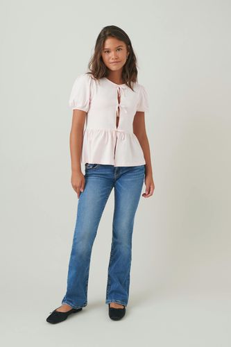 Chunky basic flare jeans - Gina Tricot - Modalova