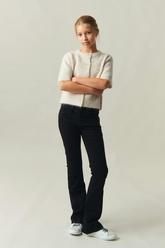 Low boot embroidery jeans - Gina Tricot - Modalova