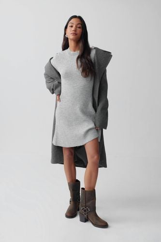 A-line knitted dress - Gina Tricot - Modalova