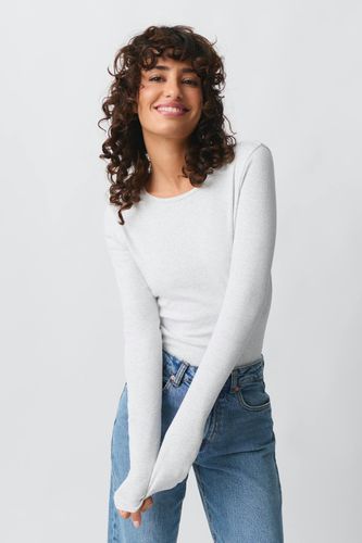 Basic long sleeve top - Gina Tricot - Modalova