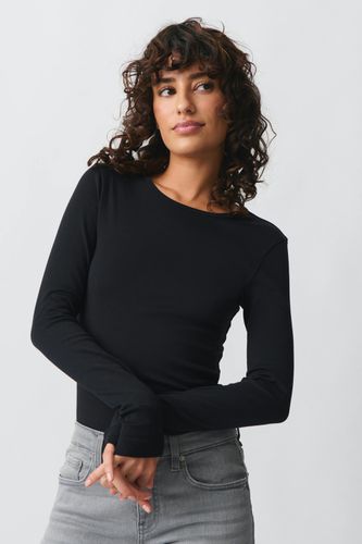 Basic long sleeve top - Gina Tricot - Modalova