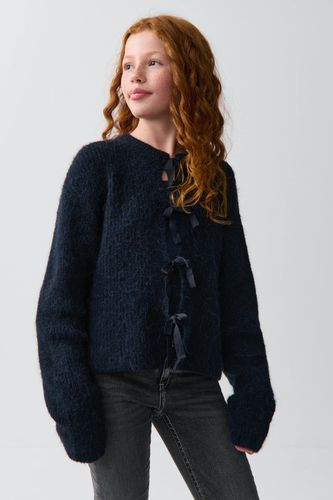 Y bow cardigan - Gina Tricot - Modalova