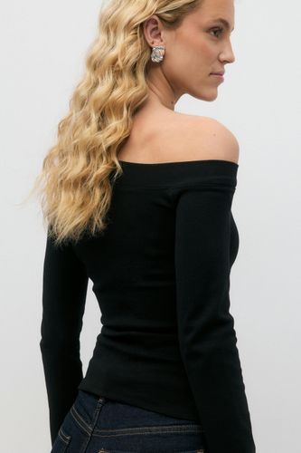 Sloped shoulder top - Gina Tricot - Modalova