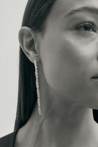 - Rhinestone earrings - Ohrringe - Silber - ONESIZE - Dame - Gina Tricot - Modalova