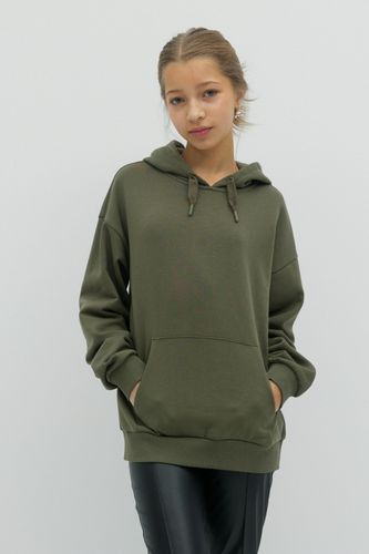 Y oversized hoodie - Gina Tricot - Modalova