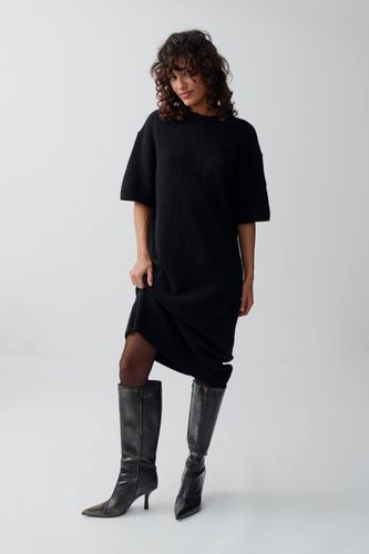 Knitted t-shirt dress - Gina Tricot - Modalova