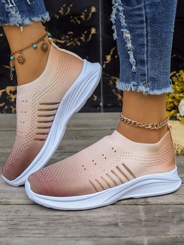 Fashion Women's Ombre Breathable Lightweight Low Top Running Sport Shoes - DressLily.com - Modalova