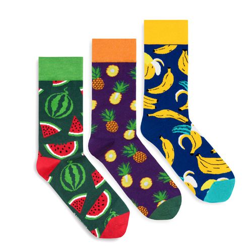 Unisex's Socks Set Fruit Set - Banana Socks - Modalova