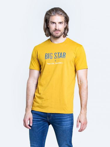 Man's T-shirt_ss T-shirt 150045 Brak Knitted-202 - Big Star - Modalova