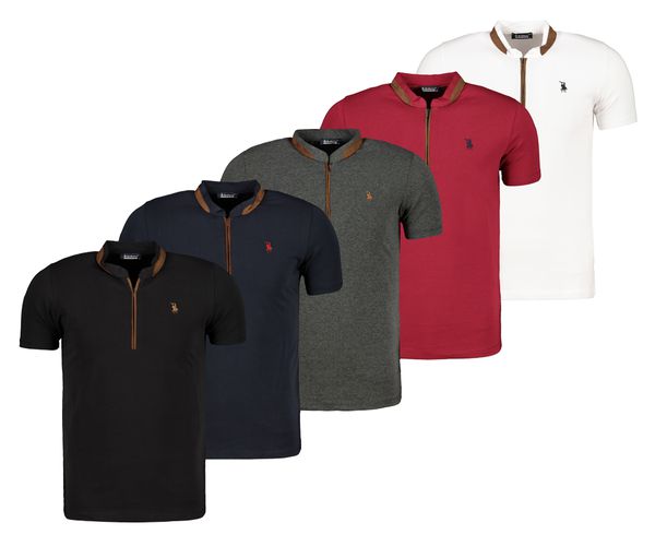 Men's polo t-shirt Burgundy - dewberry - Modalova