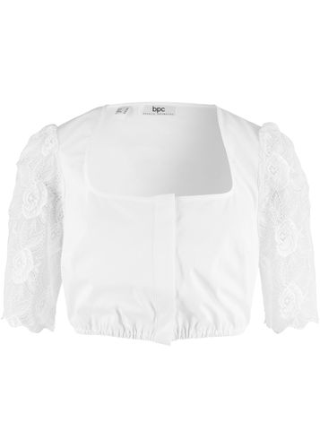 Blusa tradicional con manga de encaje - bpc bonprix collection - Modalova