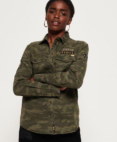 Superdry Reina Military-Twillhemd - Superdry - Modalova