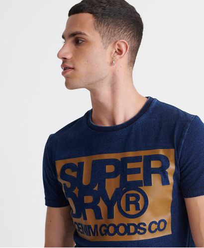 Denim Goods Co T-Shirt mit Print - Superdry - Modalova