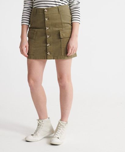Women's Alchemy Cargo Mini Skirt / Capulet Olive - Size: 8 - Superdry - Modalova