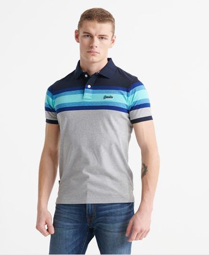 Polo de rayas de algodón orgánico Malibu - Superdry - Modalova