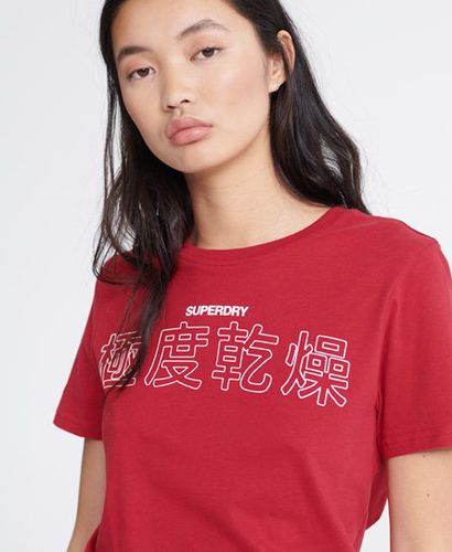 T-Shirt mit japanischen Schriftzeichen - Superdry - Modalova