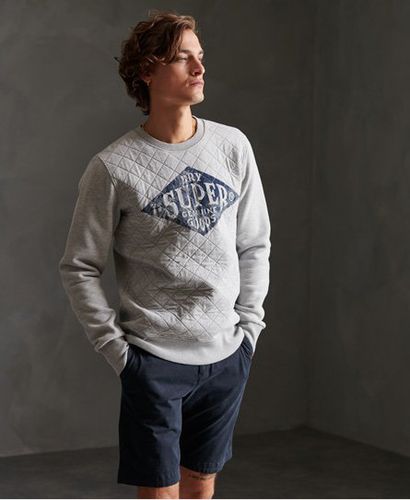 Sudadera acolchada con cuello redondo Workwear - Superdry - Modalova