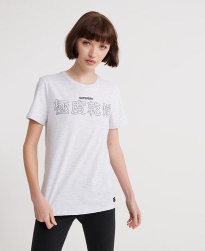 T-Shirt mit japanischen Schriftzeichen - Superdry - Modalova