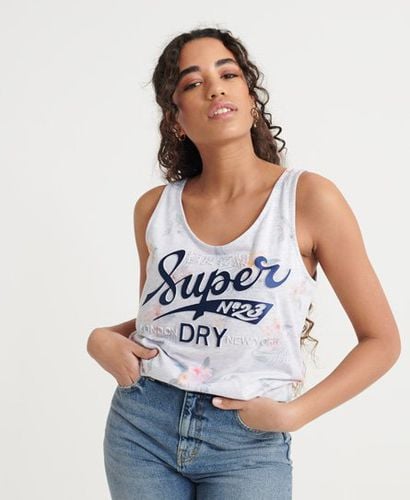 Camiseta de tirantes con estampado integral Super 23 Tropical - Superdry - Modalova