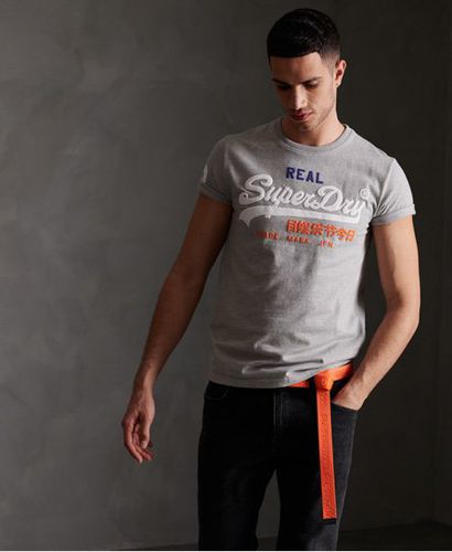 Camiseta Vintage con logo tricolor - Superdry - Modalova