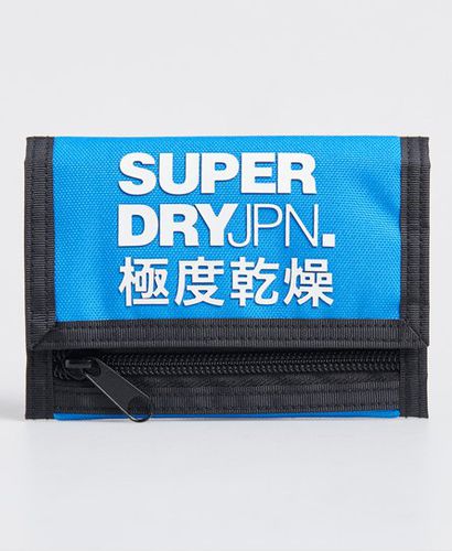 Cartera plegable de tres compartimentos con logo - Superdry - Modalova