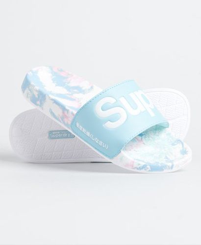 Chanclas de playa con estampado integral - Superdry - Modalova