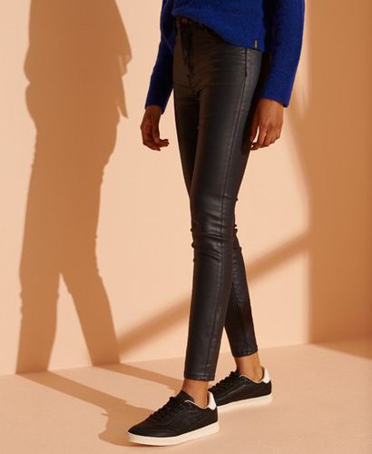 Damen Skinny Jeans mit Hohem Bund - Größe: 24/32 - Superdry - Modalova
