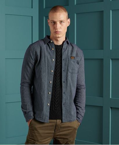 Superdry Camisa añil Workwear - Superdry - Modalova