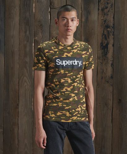Camiseta de camuflaje con logotipo Core - Superdry - Modalova