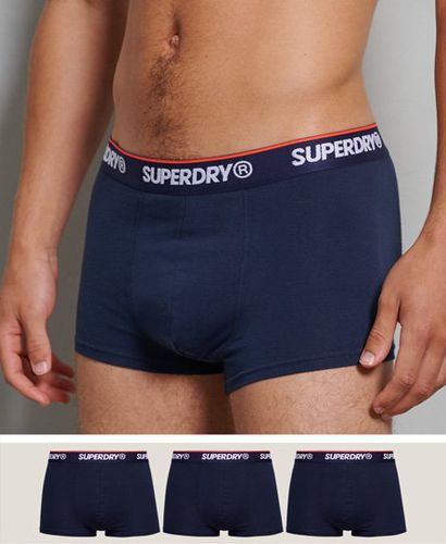 Pack de 3 calzoncillos bóxer clásicos de algodón orgánico - Superdry - Modalova