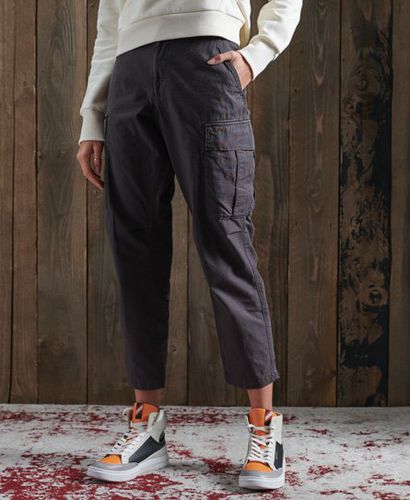 Ladies Ripstop Cargo Pants, Black, Size: 24/30 - Superdry - Modalova