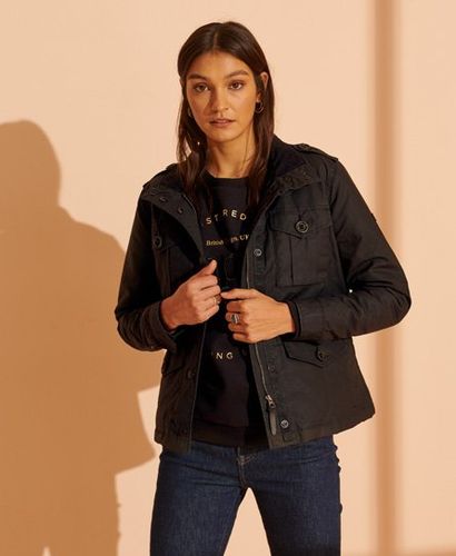 Chaqueta militar encerada con cuatro bolsillos - Superdry - Modalova